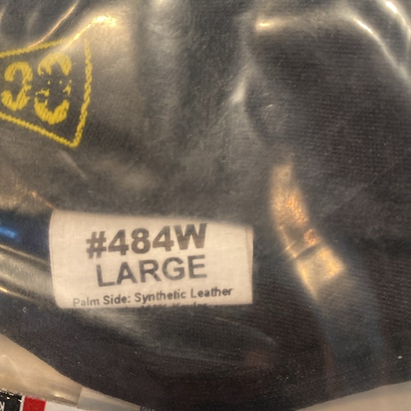 NWT Occunomix Premium Waterproof Cold Weather Gloves 484W with Kevlar - Picture 5 of 6